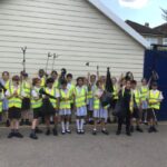 Litter picker students